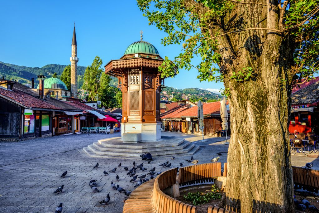 Başçarşı Meydanı & Sebil, Saraybosna