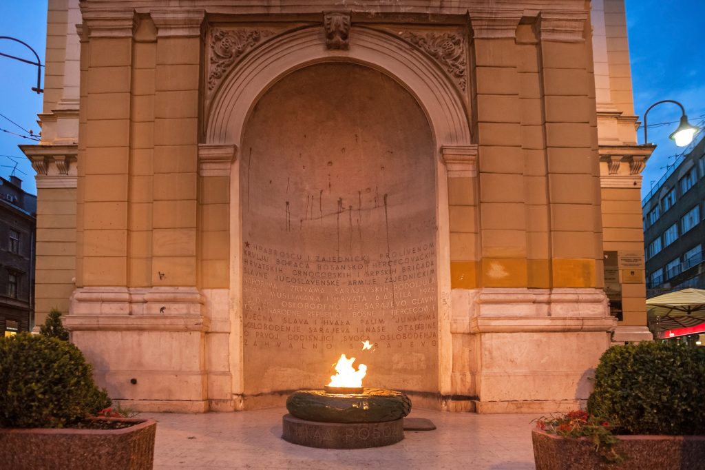 Sönmeyen Ateş Anıtı, Saraybosna