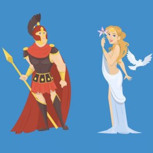Ares ve Afrodit | Yunan Mitolojisi | Efsane Aşklar