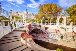 Viyana Şehir Parkında Sonbahar