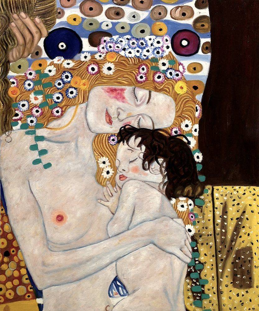 Gustav Klimt | Mother And Child | Gülümse
