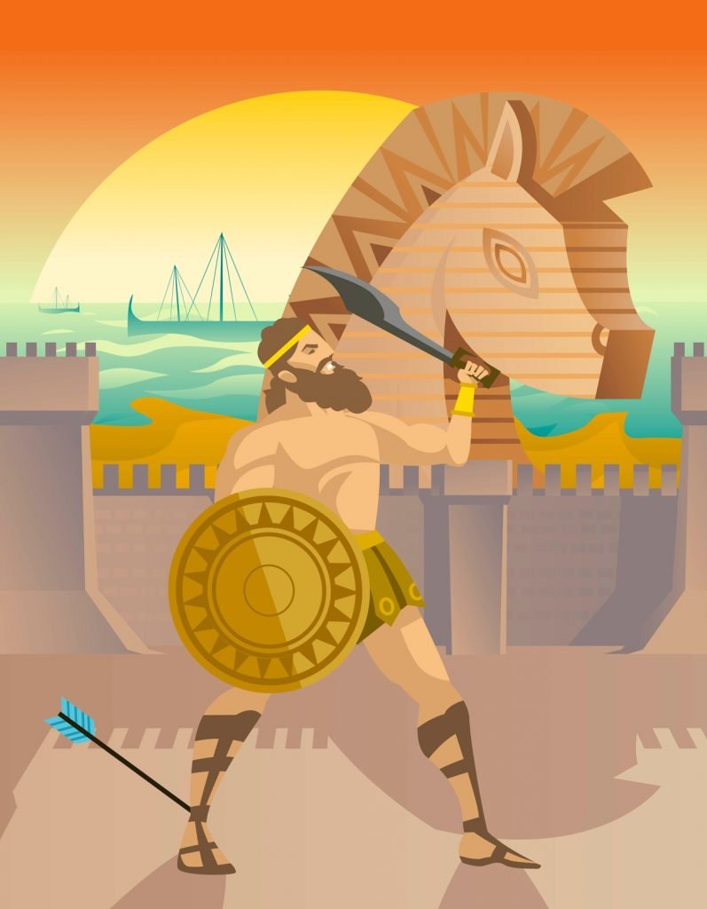 Troia (Truva) Savaşı | Akhilleus [Achilles (Aşil)]