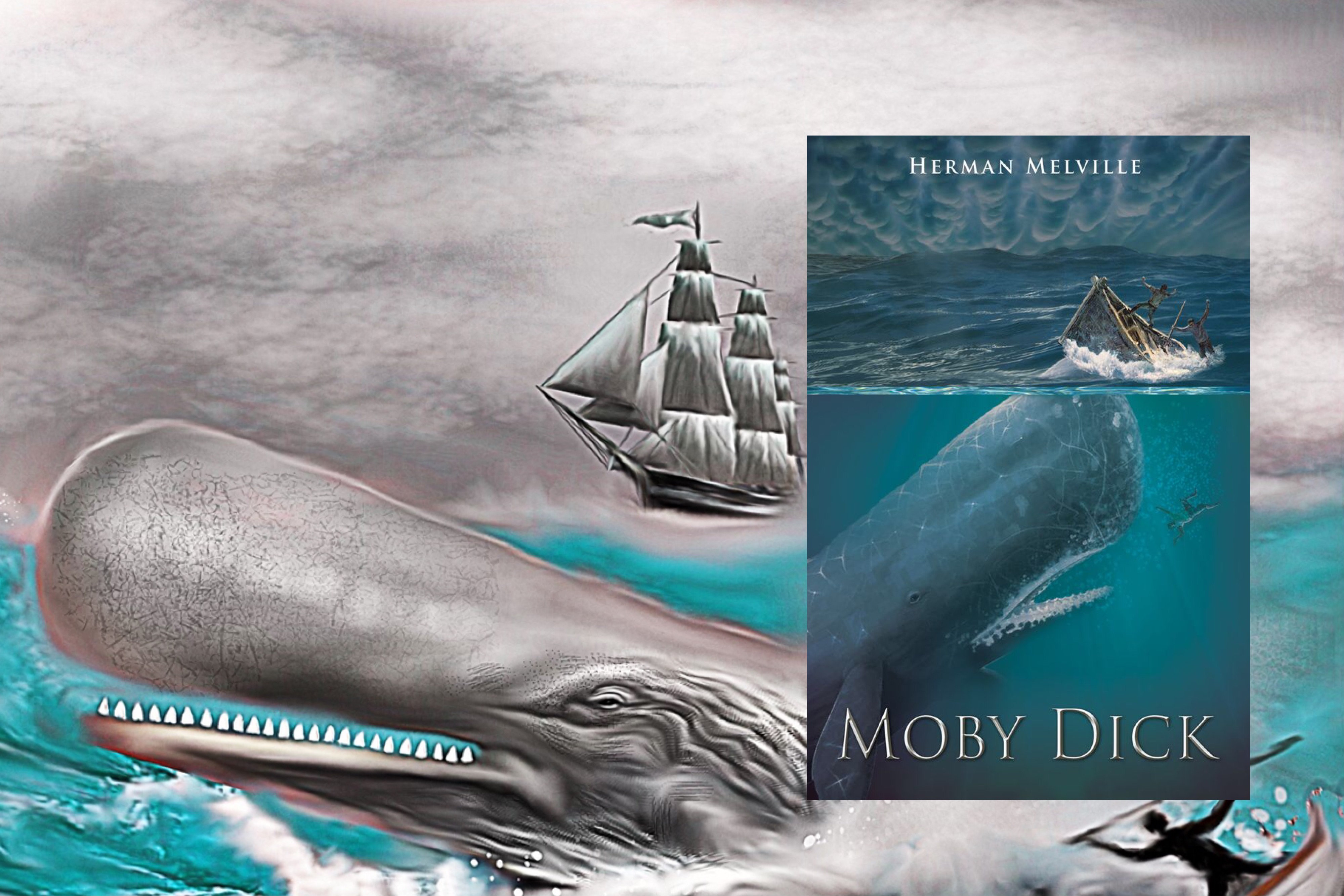 Kitap: Moby Dick | Beyaz Balina | Yazar: Herman Melville | Yorumlayan: Hülya Erarslan