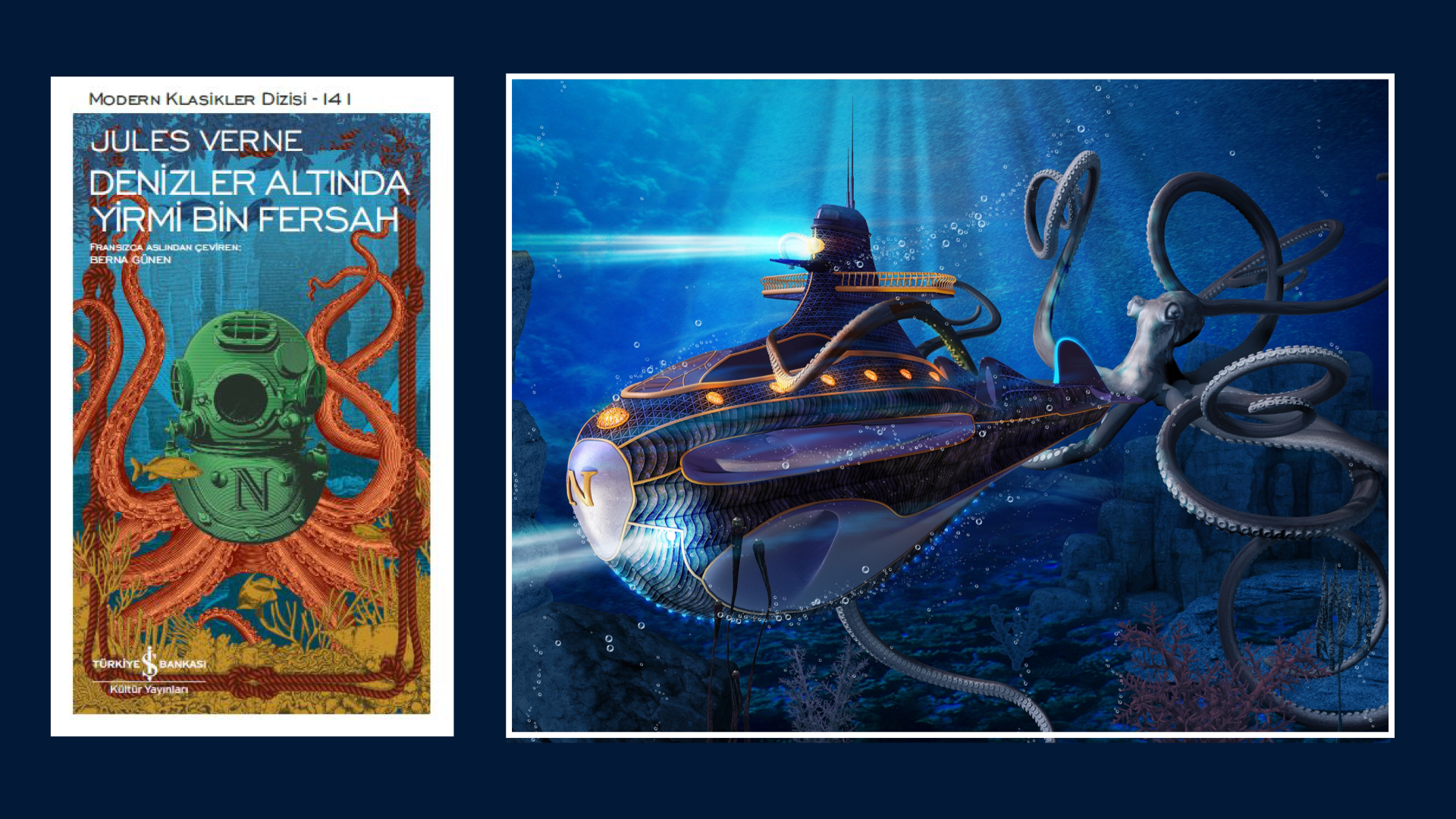 Kitap: Denizler Altında 20 Bin Fersah | Yazar: Jules Verne | Yorumlayan: Hülya Erarslan