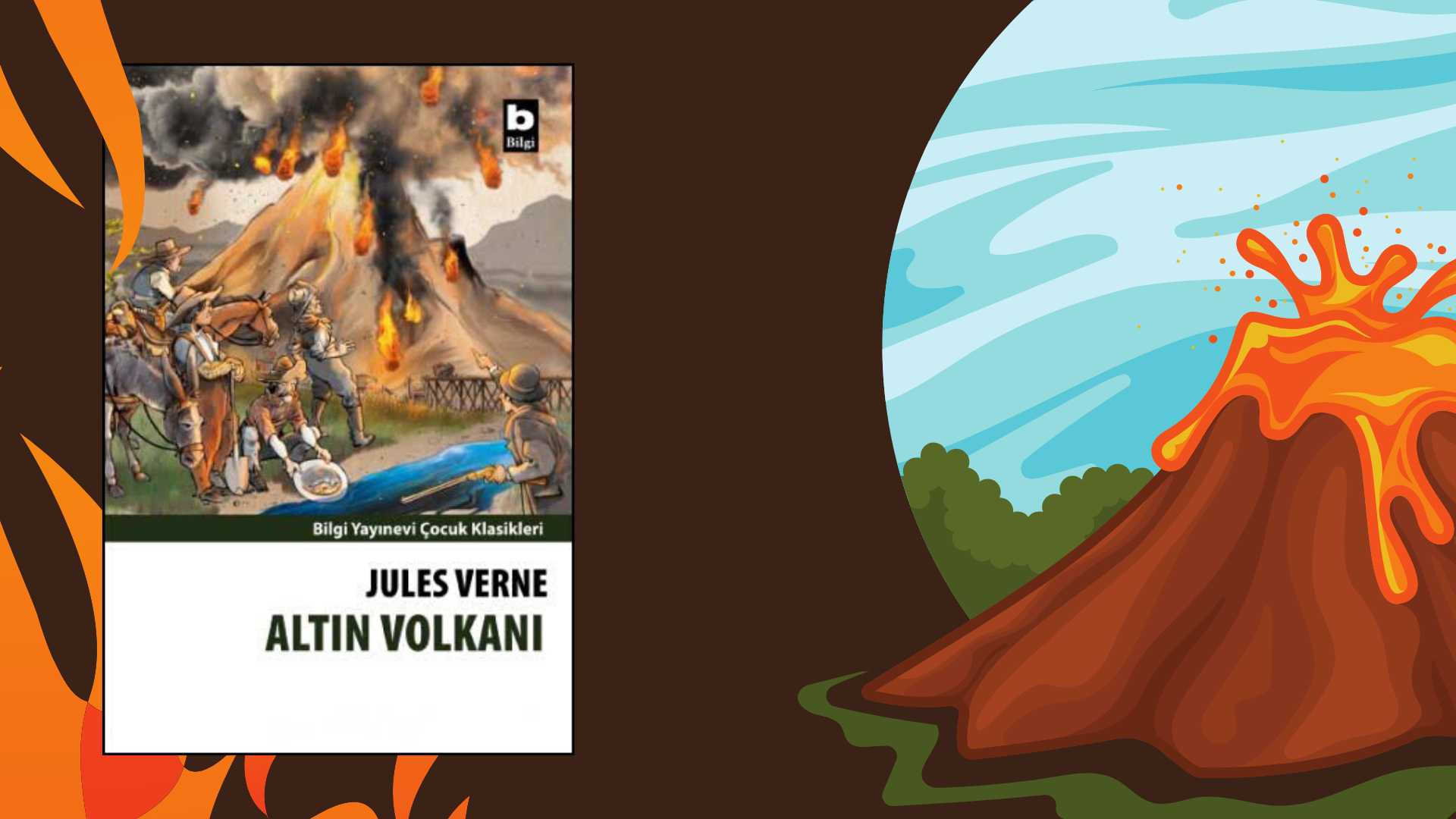 Kitap: Altın Volkanı | Yazar: Jules Verne | Yorumlayan: Hülya Erarslan