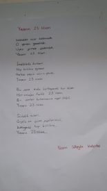 Çocuklar Yazıyor Bugün SenVeBen’de