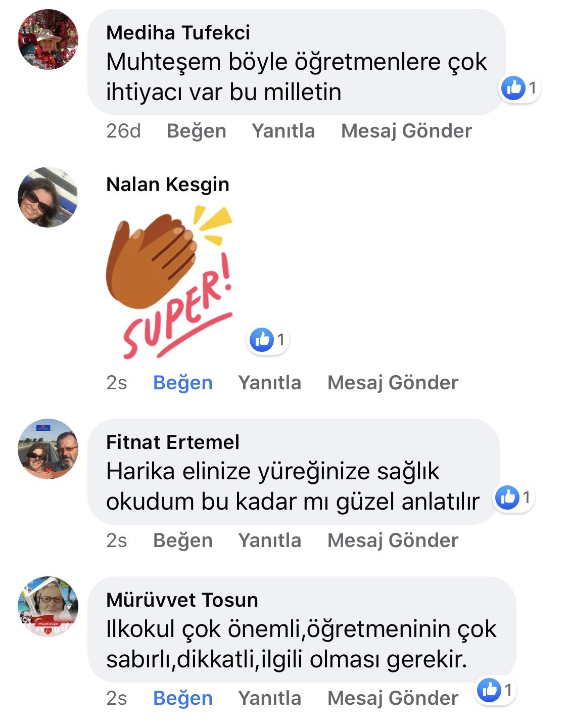 Karnıyarık | Zeynep Mete | SenVeBen Facebook Sayfası Yorumları | 10