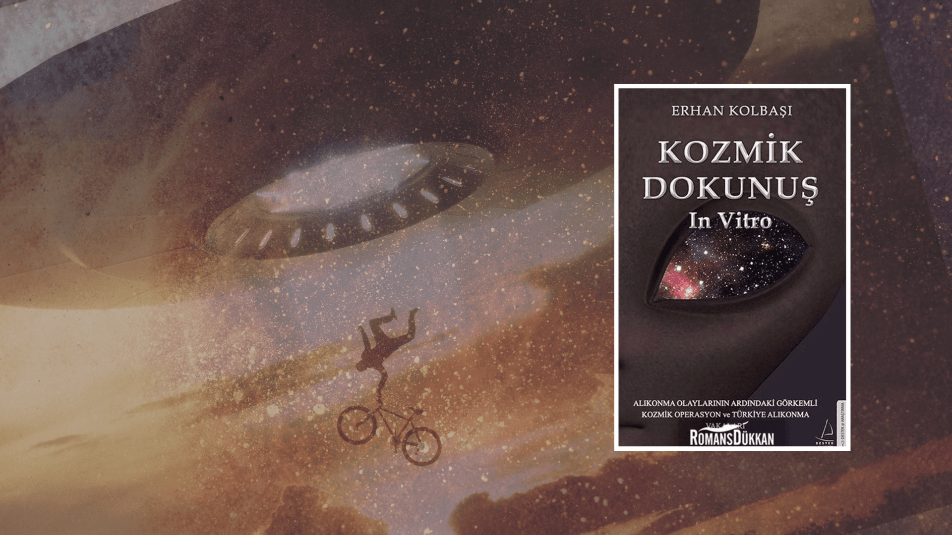 Kitap: Kozmik Dokunuş | In Vitro | Yazar: Erhan Kolbaşı | Yorumlayan: Hülya Erarslan