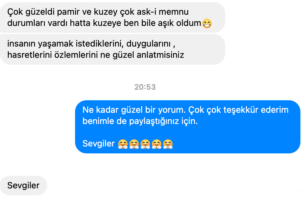 Sevişme Vakti | Didem Çelebi Özkan Yazılar Facebook Sayfası Yorumları | 16