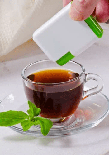 Çaya atılan tatlandırıcı