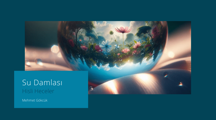 Şiir: Su Damlası | Yazan: Mehmet Gökcük