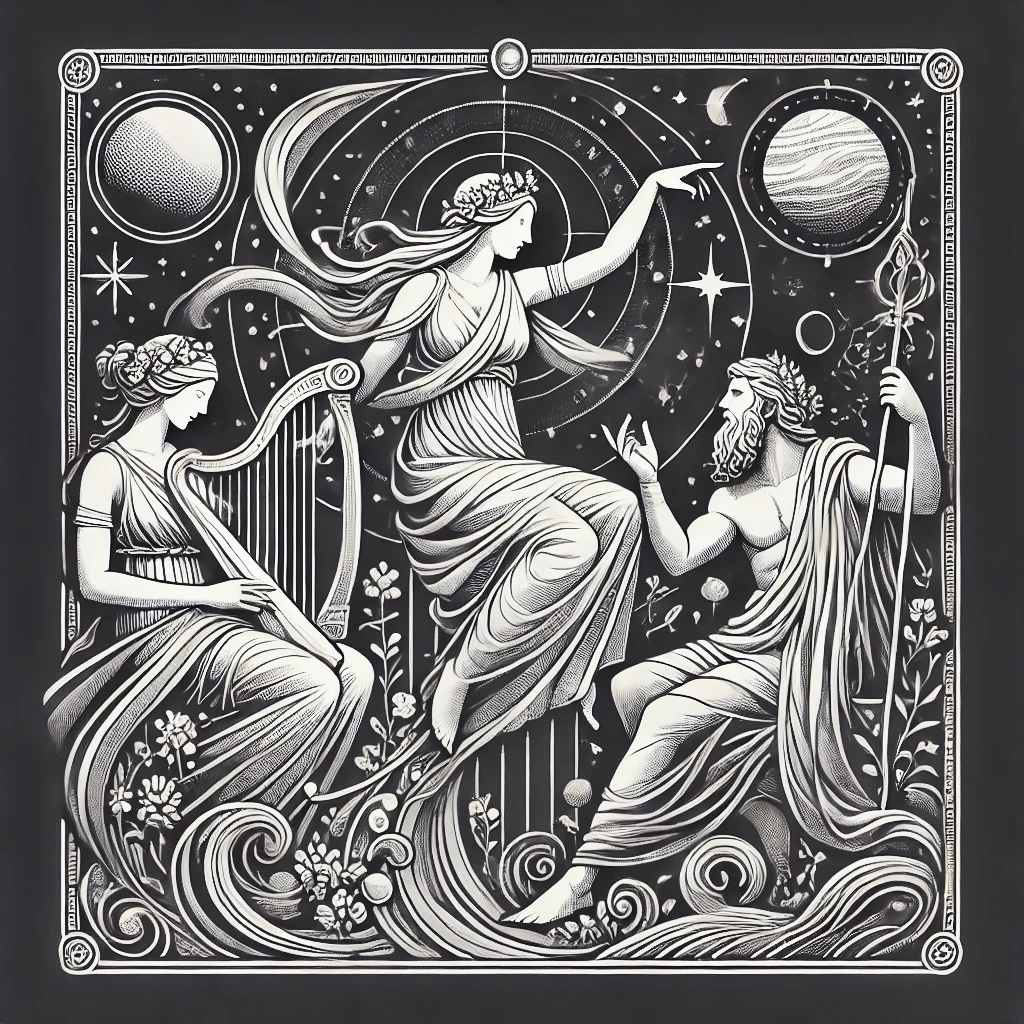 Mnemosyne & Gaia & Uranos